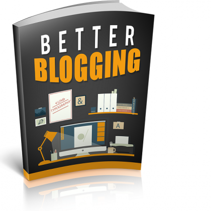 Better Blogging Entrepreneurs Corner