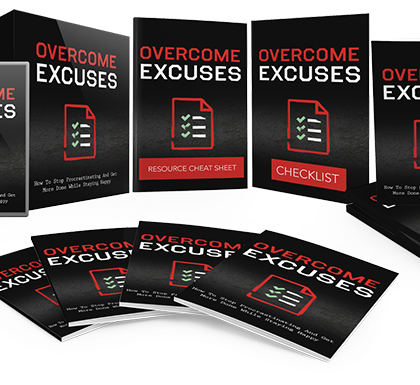 Overcoming Excuses Motivated Mindset